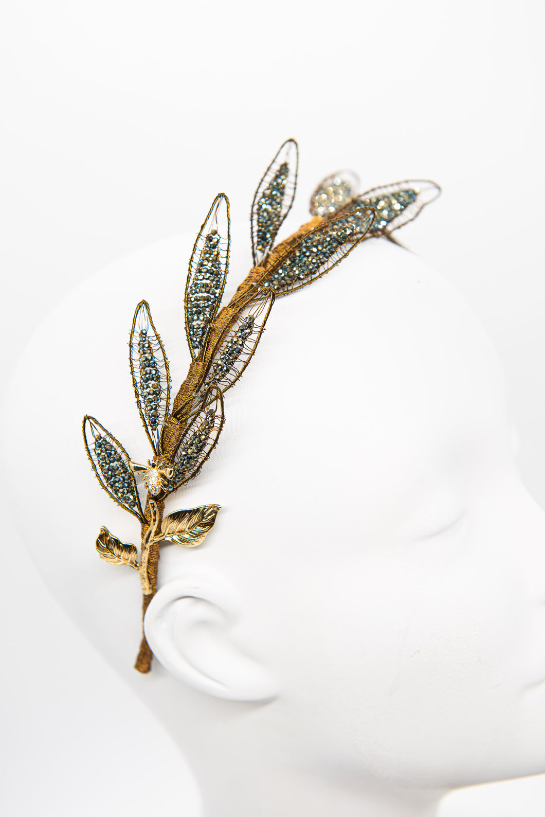 Olivine Leaf Headband