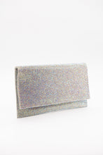 Load image into Gallery viewer, Crystal Envelope Clutch - White