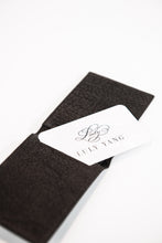 Load image into Gallery viewer, Men&#39;s black full grain leather wallet