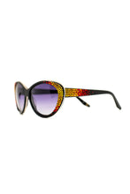 Load image into Gallery viewer, Swarovski Crystal-Accented Ombré Cat-eye Sunglasses - Monarch