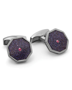 Diamond London Eye Cuff Links