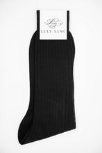 Load image into Gallery viewer, Men&#39;s Dress Socks - Black